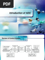 Introduction of ADC