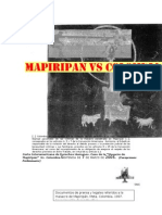 Masacre de Mapiripan vs Colombia Documentos de Prensa y Legales Referidos a La Masacre de Mapiripan Meta Colombia 1997 ion Deconstruct