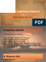 Sejarah Indonesia Kelas X