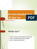 Materi 5 (Isi Dan Kandungan Al-Qur'an)