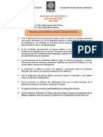 Indicaciones para Prácticas Virtuales e Informes