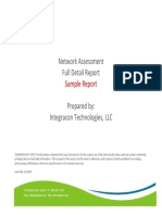 Sample Network Assessment Full Detail Report