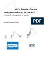 EVS Guide To Mentoring and Pre Departure Training in European Voluntary Service