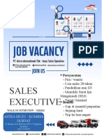 Contoh Pengisian - Job Vacancy 2021