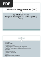 Info-Basic Programming (JBC) AbrhamB