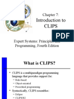 Introduction To Clips: Expert Systems: Principles and Programming, Fourth Edition