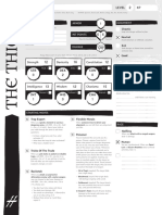 Dungeon World Play Sheets v2.4 Thief Fillable