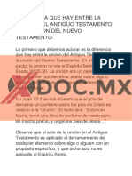 Xdoc - MX Diferencia Que Hay Entre La Uncion Del Antiguo Testamento y La