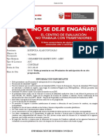 Examen de Manejo Espinoza Alarcon