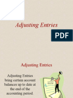 Adjusting Entries