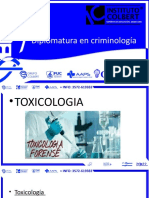 CRIMINALÍSTICA Y CIENCIAS FORENSES, Toxicologia