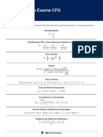 Formulas para o Exame CFG