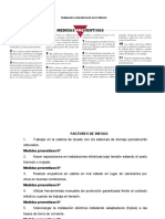 TP Medidas Preventivas Trabajos Eléctricos