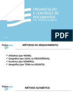 Organização e Controle de Documentos  - 04-08