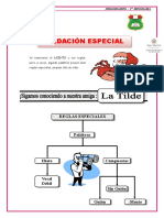 11 Ficha Actividad de Aprendizaje 3° Año Escribimos Diversos Textos Considerando La Ortografía Del Hiato Simple y Acentual