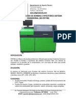 BC-CR708 Banco de Prueba de Bombas e Inyectores Sistema