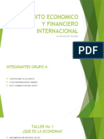 Contexto Economico y Financiero Internacional