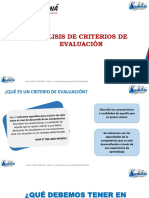 Día 1 Análisis de Los Criterios de Evaluación