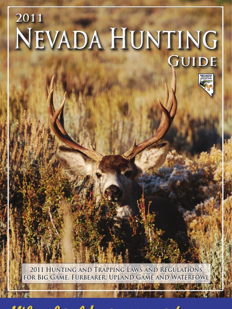 2011 Nevada Hunting Guide Hunting Shotgun
