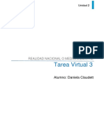 Tarea Virtual 3 Daniela Claudett