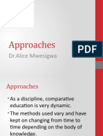 Approaches: DR - Alice Mwesigwa