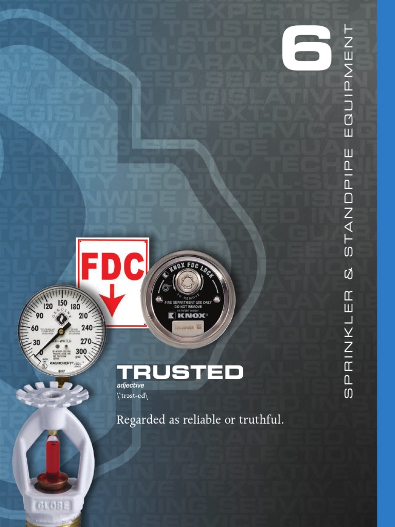 Brooks Sprinkler Catalog | PDF | Fire Sprinkler System | Pipe (Fluid ...