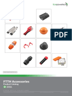 FTTH Accessories: Product Catalog