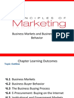 Business Markets and Business Buyer Behavior
