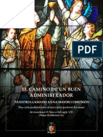 Carta Pastoral El Camino de Un Buen Administrador 2021