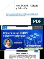 Chillers Scroll BCHPS - Cálculo y Selección
