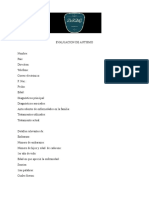 Evaluacion de Autismo PDF