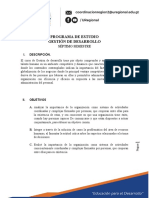 1. GESTION DE DESARROLLO