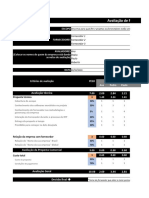 Avaliação de Propostas de Fornecedores