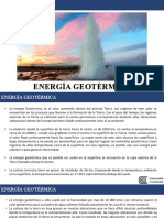 Energía Geotérmica