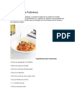 02.receta Spaghetti Alla Puttanesca