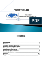 Serviços de Topografia, Fotogrametria e Batimetria