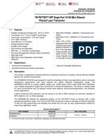 DP83848C/I/VYB/YB PHYTER™ QFP Single Port 10/100 Mb/s Ethernet Physical Layer Transceiver