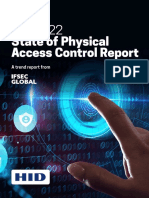 Hid and Ifsec Physical Access Control Trend Report 2022