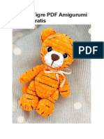 Croche Tigre PDF Amigurumi Patron Gratis
