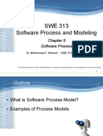 SWE 313 Software Process and Modeling