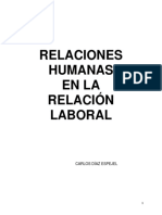 Relaciones Humanas en La Relación Laboral