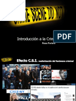 Evolución Medios de Prueba y Criminalística