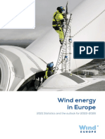 Windeurope Wind Energy in Europe 2021 Statistics