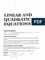 11 NA 2. Linear and Quadratic Equations
