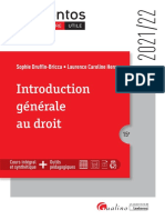 Introduction Generale Droit Extrait