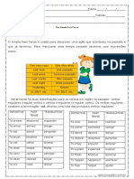 The Simple Past Tense