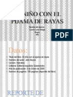 Reporte Del Libro El Niño Con Pijama de Rayas