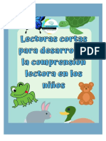 Lecturas cortas para desarrollar la comprensión lectora ____✅