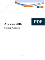 Access - Using Databases Manual