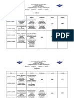 Horarios Internos